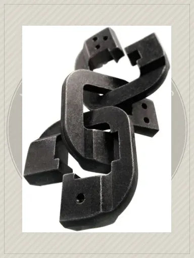 Hanayama Cast Puzzle: Chain, Level 6 - University Games