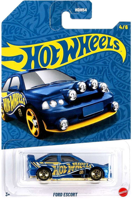 Pearl and Chrome Ford Escort (2026) - Hot Wheels