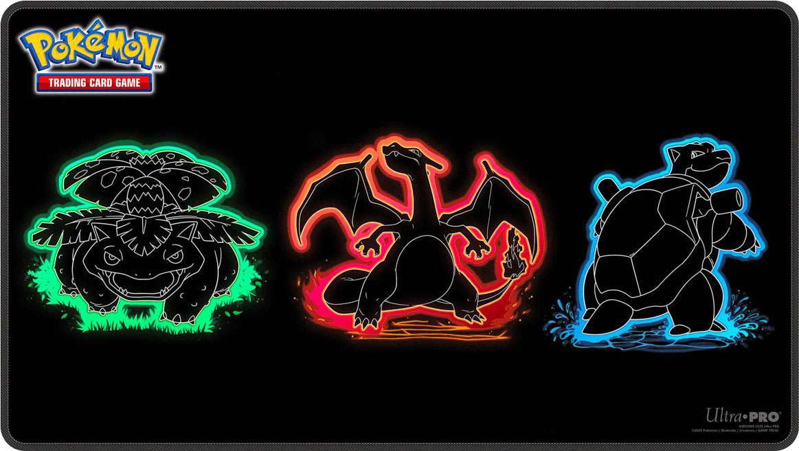 Holofoil Playmat, Pokémon Neon Kanto - Ultra PRO