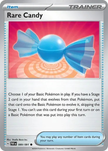 Rare Candy SV: Paldean Fates 089/091 (Near Mint Reverse Holofoil)