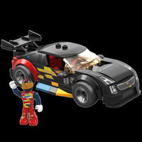 MEGA Hot Wheels Racers Building Set Assortment, Case of 4 (Styles May Vary) - Mattel