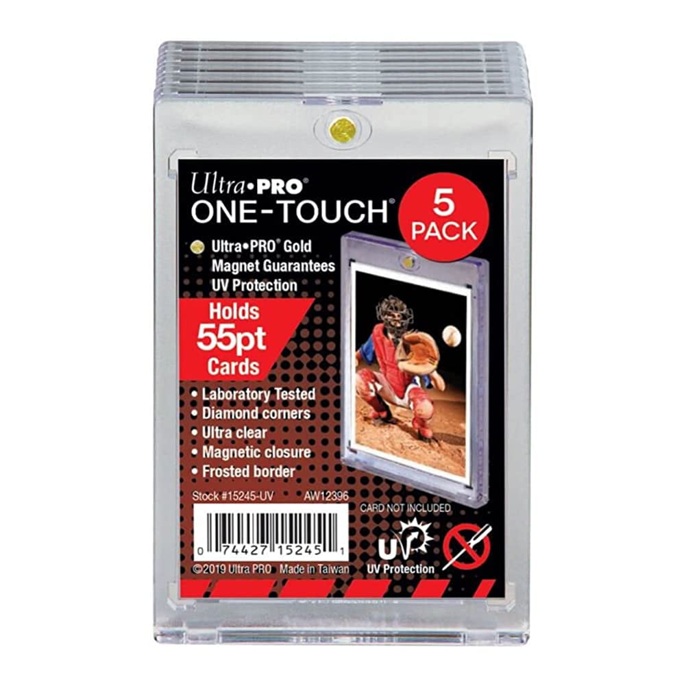 UV ONE-TOUCH Magnetic Holder, 55pt Diamond Corner (5-Pack) - Ultra PRO