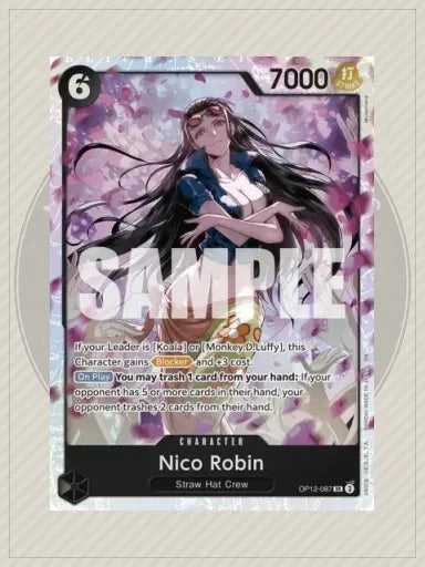 Nico Robin SR Legacy of the Master OP12-087 NM