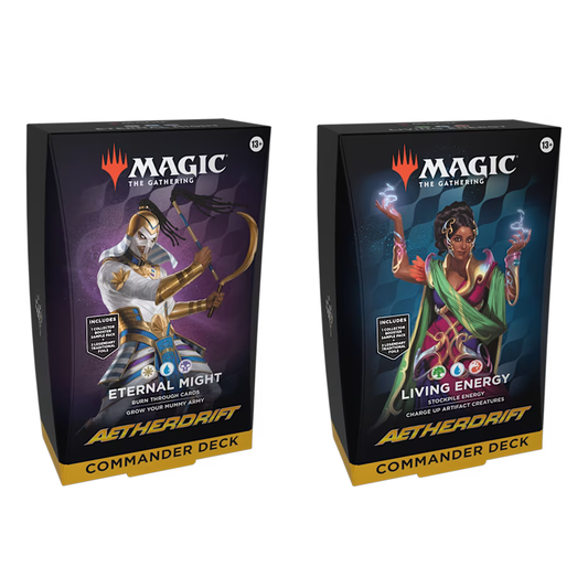 Magic: The Gathering Aetherdrift Commander Decks