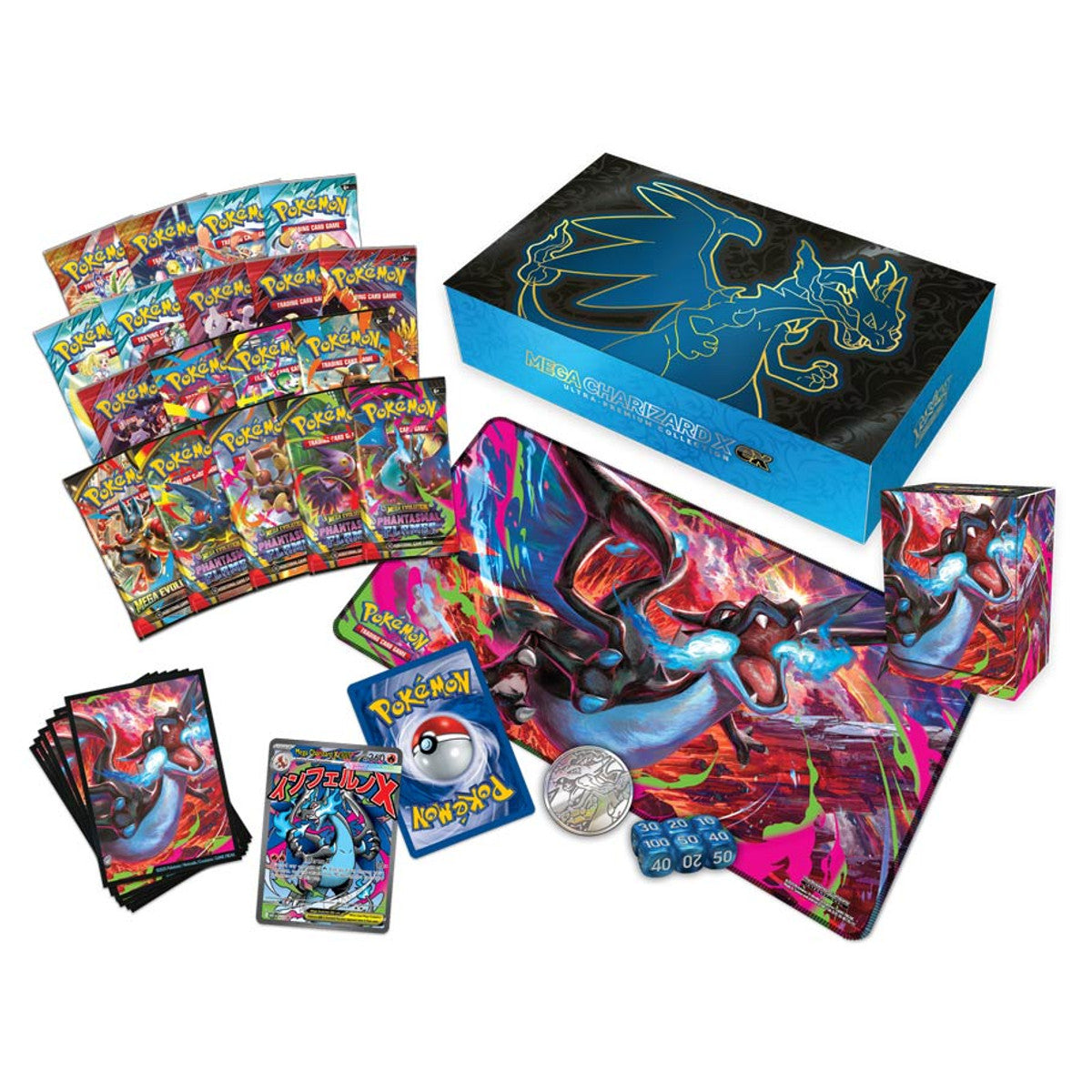 Pokémon TCG: Mega Charizard X ex Ultra-Premium Collection