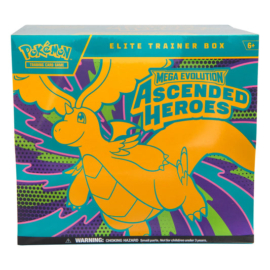 Mega Evolution: Ascended Heroes Elite Trainer Box - Pokémon TCG