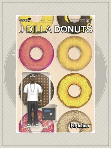 J Dilla (Donuts) 3.75-Inch ReAction Figure - Super7