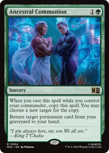 Ancestral Communion (Surge Foil) Commander: Marvel Super Heroes 64 (Near Mint Foil)