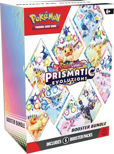 Scarlet & Violet: Prismatic Evolutions Booster Bundle (6 Packs) - Pokémon TCG