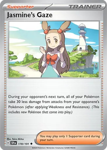 Jasmine's Gaze - 178/191 SV08: Surging Sparks 178/191 (Near Mint)