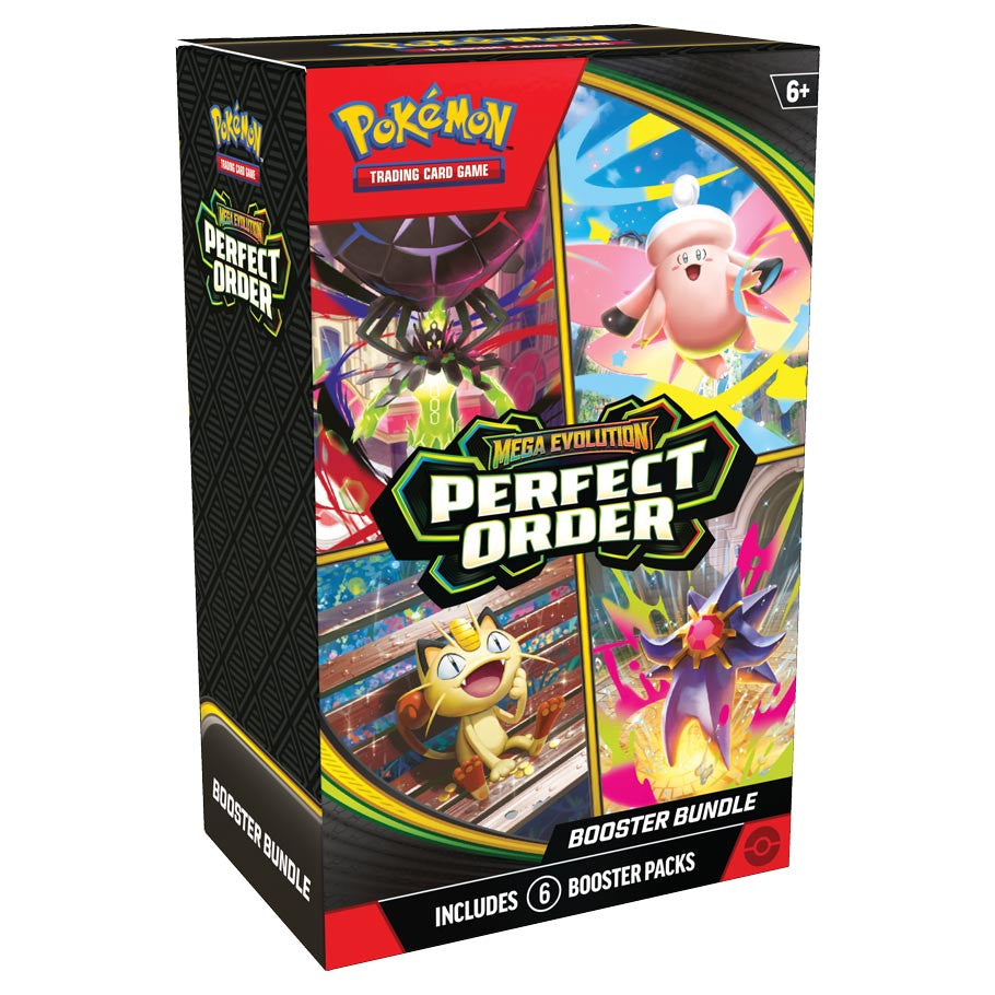 Mega Evolution: Perfect Order Booster Bundle (6 Packs) - Pokémon TCG
