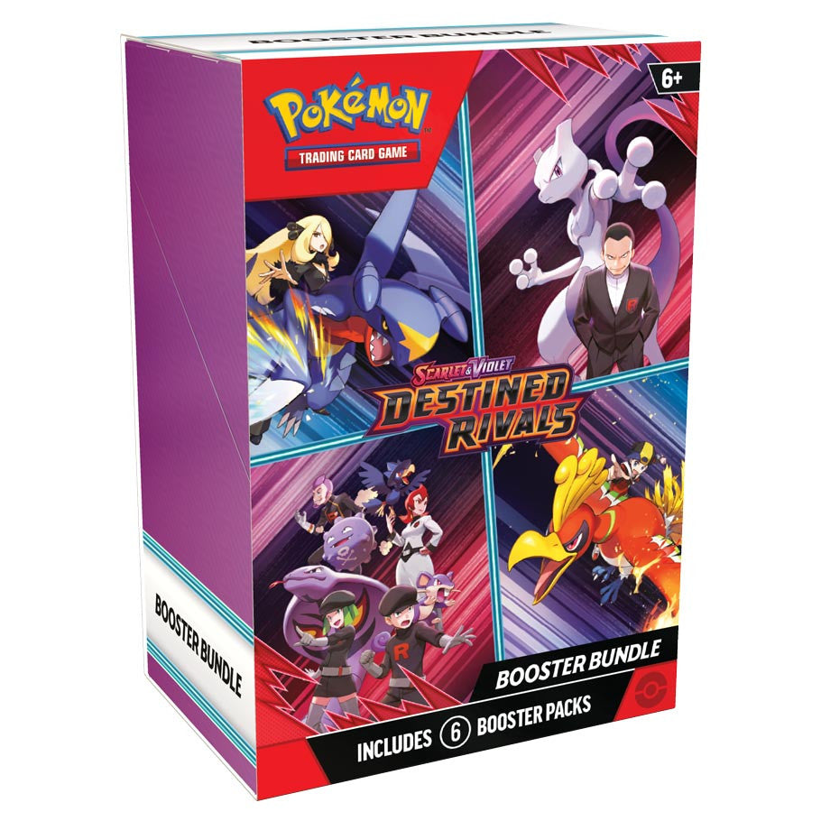Scarlet & Violet: Destined Rivals Booster Bundle (6 Packs) - Pokémon TCG