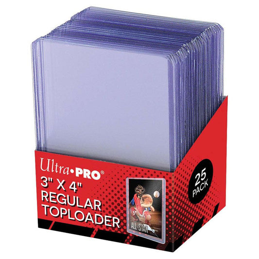Toploader 3" x 4" Clear Regular (25ct) - Ultra PRO