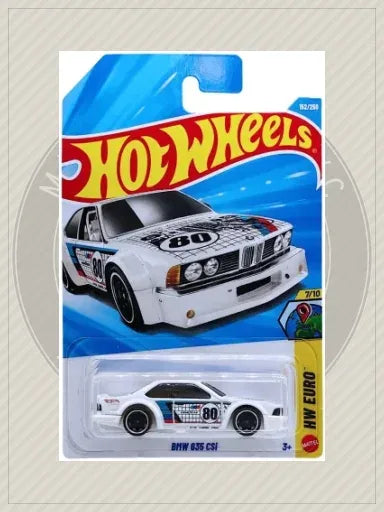 2026 Hot Wheels BMW 635 CSi #152 HW Euro - White