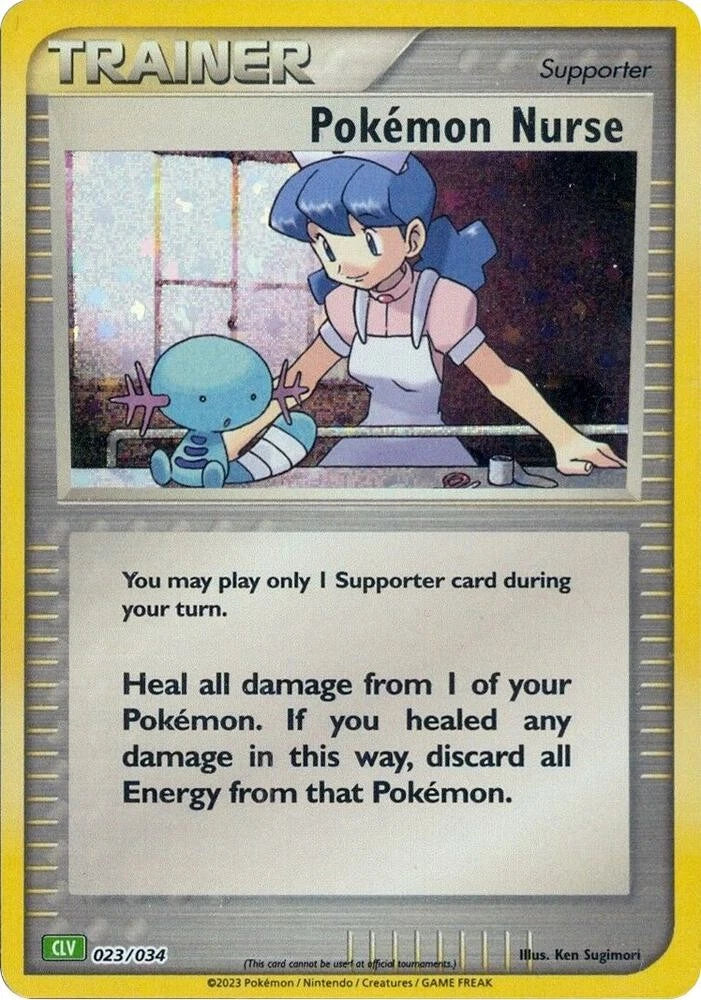 Pokemon Nurse Classic Collection Trading Card Game Classic 023/034 NM