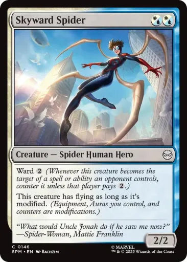 Skyward Spider Marvel's Spider-Man 146 (Near Mint Foil)