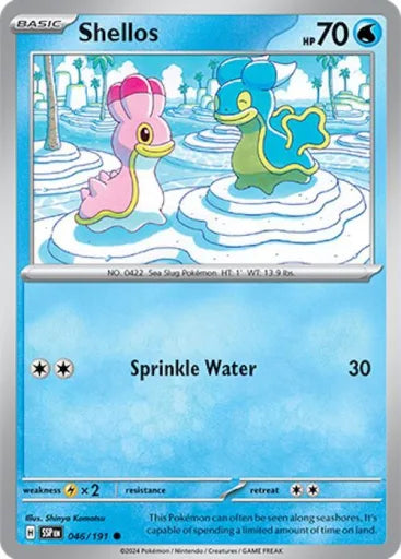 Shellos SV08: Surging Sparks 046/191 (Near Mint)