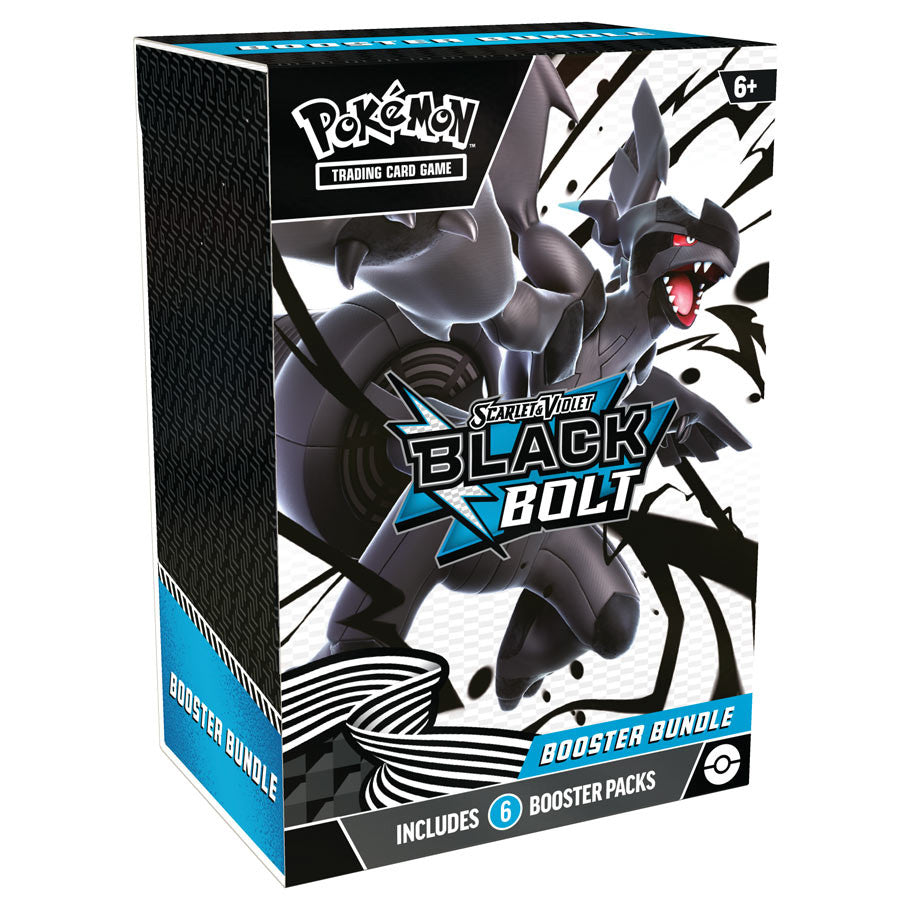 Scarlet & Violet: Black Bolt Booster Bundle (6 Packs) - Pokémon TCG