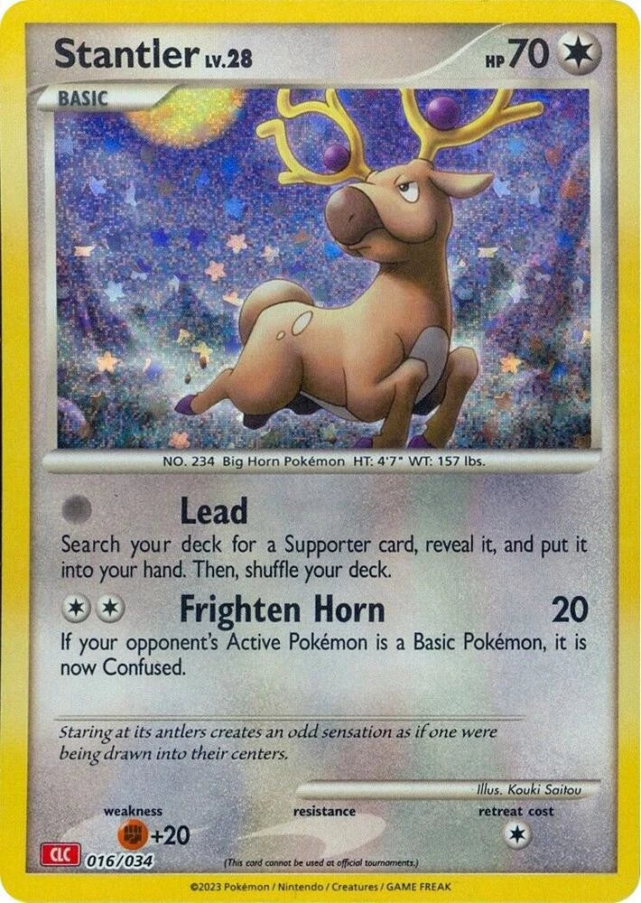 Stantler Classic Collection Trading Card Game Classic 016/034 NM