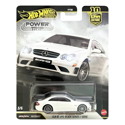 Car Culture 2008 Mercedes-Benz CLK63 AMG Black Series - Hot Wheels