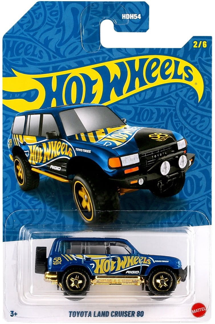 Pearl and Chrome Toyota Land Cruiser 80 (2026) - Hot Wheels