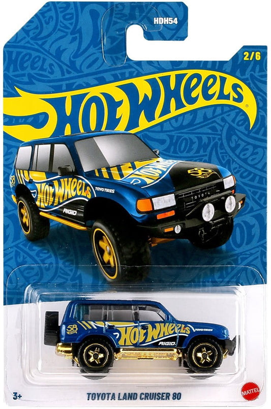 Pearl and Chrome Toyota Land Cruiser 80 (2026) - Hot Wheels