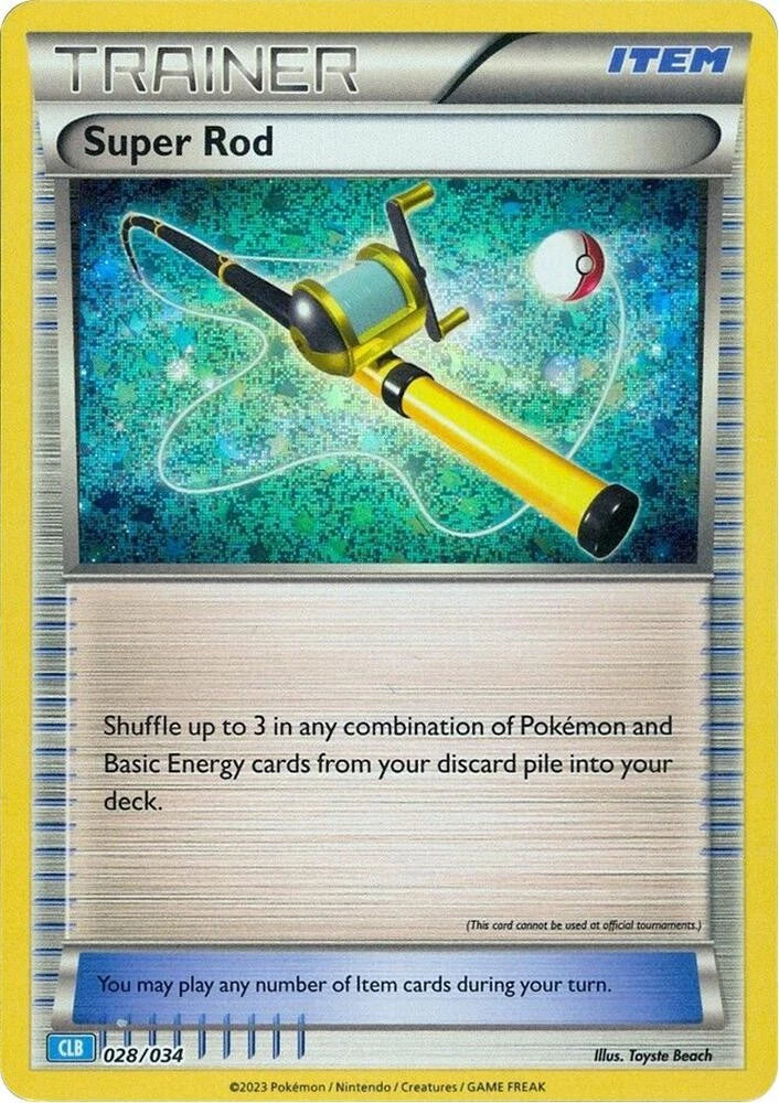 Super Rod (CLB) Classic Collection Trading Card Game Classic 028/034 NM