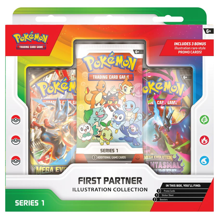 First Partner Illustration Collection: Series 1 - Pokémon TCG