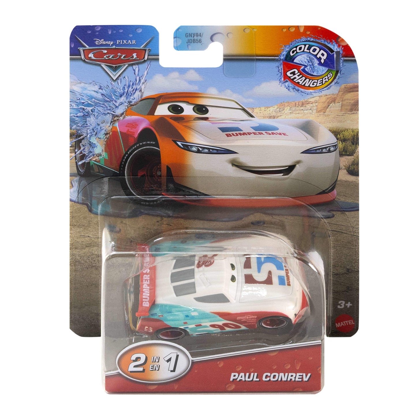 Disney and Pixar Cars Color Changers Vehicle, 1:55 Scale - Mattel