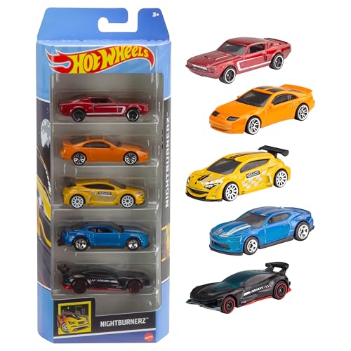 5-Pack Assortment, 1:64 Scale (Styles May Vary) - Hot Wheels