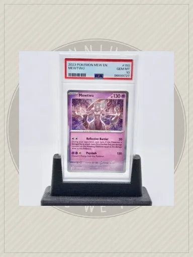 Mewtwo 150/165 Holo Rare - Scarlet & Violet: 151 (PSA 10 Gem Mint) - Pokémon