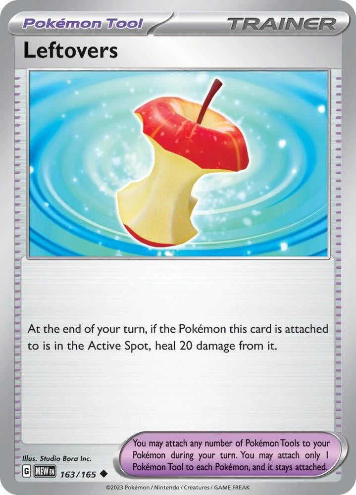 Leftovers Uncommon SV: Scarlet & Violet 151 163/165 NM