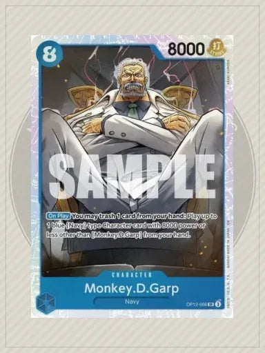 Monkey.D.Garp SR Legacy of the Master OP12-056 NM