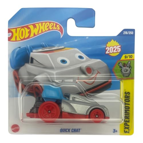 Quick Chat, Silver Telephone (Experimotors 9/10, 2025) - Hot Wheels