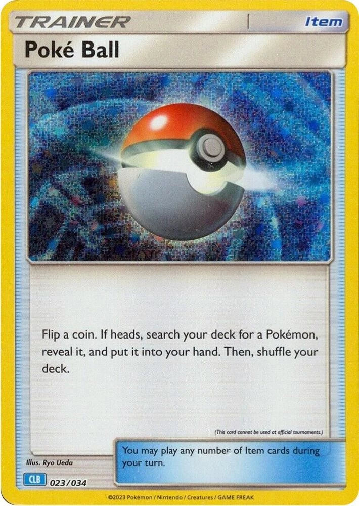 Poke Ball (CLB) Classic Collection Trading Card Game Classic 023/034 NM