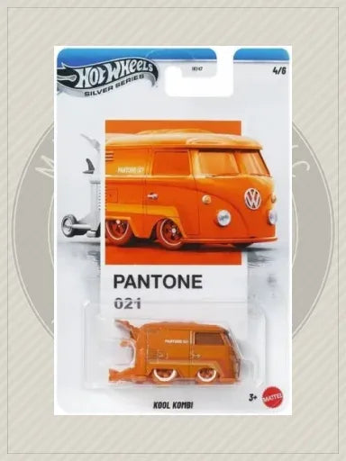Silver Series Pantone Kool Kombi, Pantone 021 Orange (4/6) - Hot Wheels