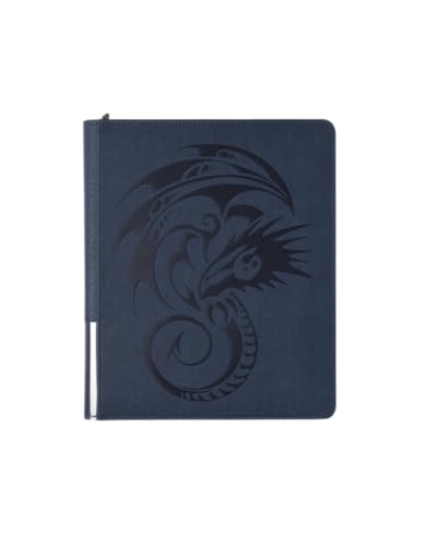 Zipster Regular Binder with 20 Sideloading 18-Pocket Pages, Midnight Blue - Dragon Shield